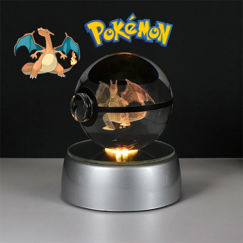 Charizard Pokemon Crystal Ball
