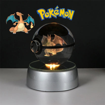 Charizard Pokemon Crystal Ball