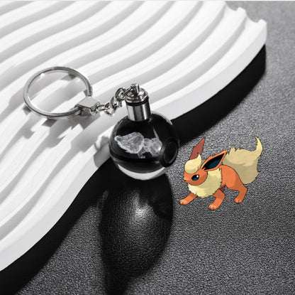Crystal Poké Ball Keychain Pokémon Pokémon Pokemon Pokemon Merchandise Souvenir
