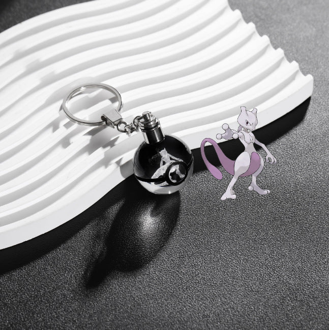 Crystal Poké Ball Keychain Pokémon Pokémon Pokemon Pokemon Merchandise Souvenir