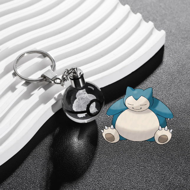 Crystal Poké Ball Keychain Pokémon Pokémon Pokemon Pokemon Merchandise Souvenir