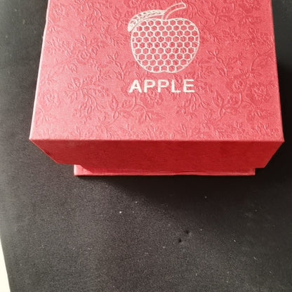 Crystal Apple Ornament Gift Christmas Eve Red Apple Crystal Gift Car Festival Car Ornament Christmas