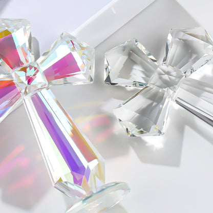 New European style crystal cross ornaments crystal crafts home living room entrance Christmas decorations cross-border sources