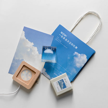 Cloud cube desktop ornaments, adopt a cloud, and give girls a small sense of luxury to give a birthday gift on Women's Day