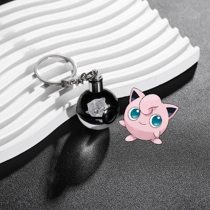 Crystal Poké Ball Keychain Pokémon Pokémon Pokemon Pokemon Merchandise Souvenir
