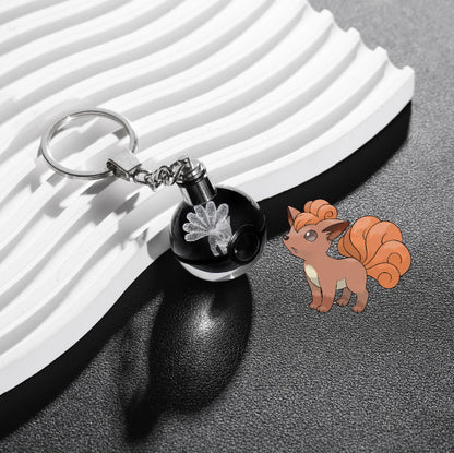 Crystal Poké Ball Keychain Pokémon Pokémon Pokemon Pokemon Merchandise Souvenir
